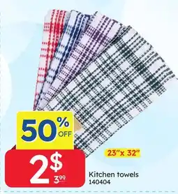 Rossy Kitchen towels offer