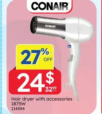 Rossy Hair dryer with accessories offer