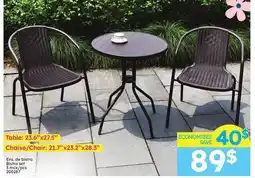 Rossy Bistro set offer