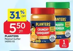 Rossy PLANTERS Peanut butter offer