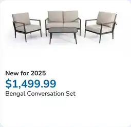 Club Piscine Bengal Conversation Set offer