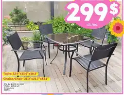 Rossy osier Wicker patio set offer