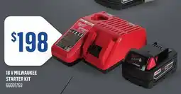 Canac 18 V Milwaukee Starter Kit offer