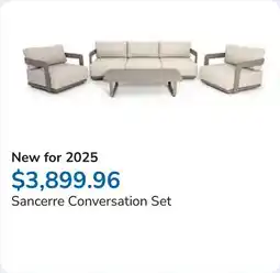 Club Piscine Sancerre Conversation Set offer