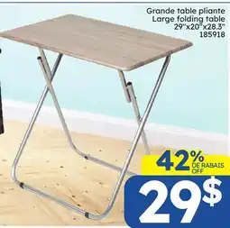 Rossy Grande table pliante Large folding table offer