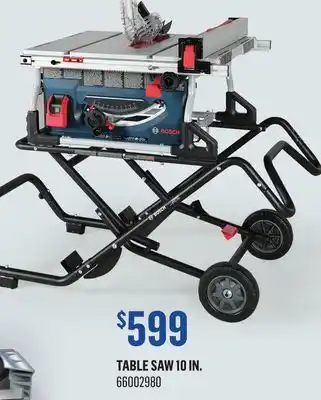 Canac Table Saw 10 in offer