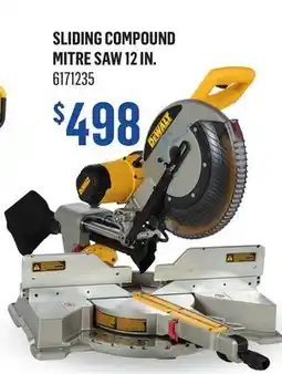 Canac Sliding Compound Mitre Saw 12 in offer