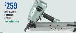 Canac Coil Nailer offer