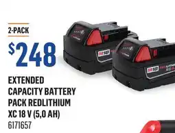 Canac Extended Capacity Battery Pack REDLITHIUM XC 18 V (5,0 Ah) offer