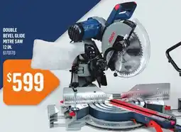 Canac Double Bevel Glide Mitre Saw 12 in offer
