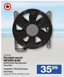 Patrick Morin NEVER LEAK Wall-Mounted Hose Reel offer