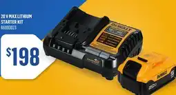 Canac 20 V MAX Lithium Starter Kit offer