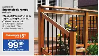 Patrick Morin Railing Kit offer