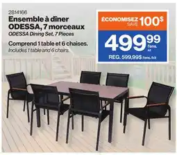 Patrick Morin ODESSA Dining Set, 7 Pieces offer