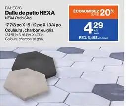 Patrick Morin HEXA Patio Slab offer