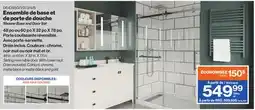 Patrick Morin Shower Base and Door Set offer