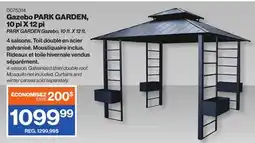 Patrick Morin PARK GARDEN Gazebo, 10 ft. X 12 ft offer