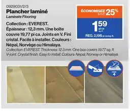 Patrick Morin Laminate Flooring offer
