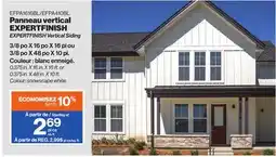 Patrick Morin EXPERTFINISH Vertical Siding offer