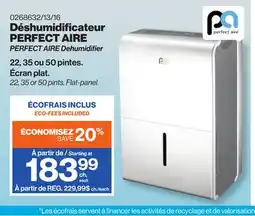 Patrick Morin PERFECT AIRE Dehumidifier offer