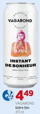 Avril VAGABOND bière bio offer