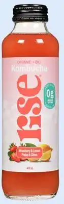 Avril Kombucha faible en sucre ou breuvage adaptogène pétillant bios offer