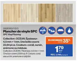 Patrick Morin SPC Vinyl Flooring offer