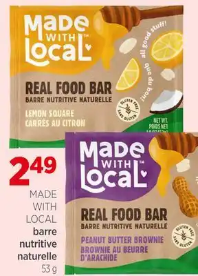 Avril Barre nutritive naturelle offer