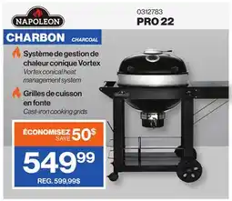 Patrick Morin NAPOLEON PRO22 Charcoal offer