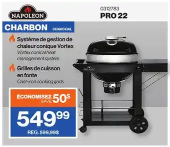 Patrick Morin NAPOLEON PRO22 Charcoal offer