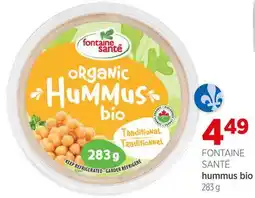 Avril Hummus bio offer