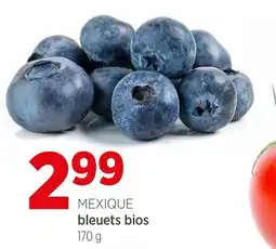 Avril organic blueberries offer