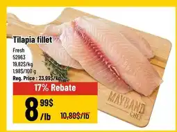 Mayrand Fresh Tilapia Fillet offer