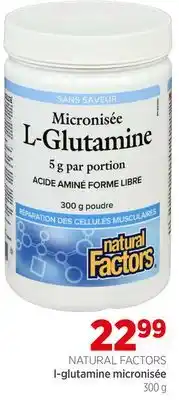 Avril l-glutamine micronisée offer