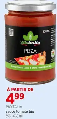 Avril Sauce tomate bio offer