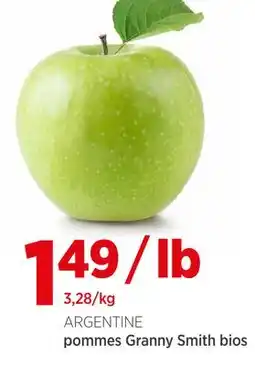 Avril organic Granny Smith apples offer