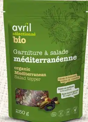 Avril garniture à salade bio offer