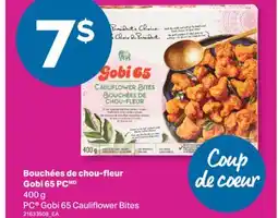L'Intermarché BOUCHÉES DE CHOU-FLEUR GOBI, 400 G offer