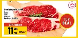 Mayrand Beef Striploin Steak Canada offer
