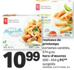 L'Intermarché ROULEAUX DE PRINTEMPS, 574 G OU HORS-D'ŒUVRES, 300-454 G offer