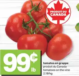 L'Intermarché TOMATES EN GRAPPE offer