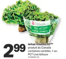 L'Intermarché LAITUE VIVANTE PC, 1 UN offer