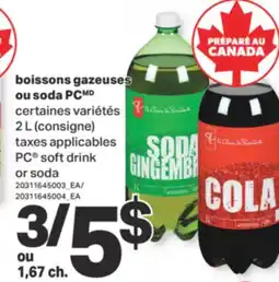 L'Intermarché BOISSONS GAZEUSES OU SODA, 2 L offer
