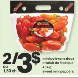 L'Intermarché MINI POIVRONS DOUX, 454 G offer