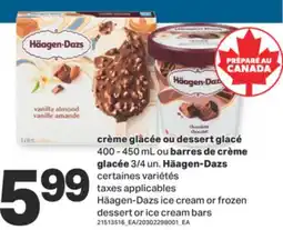 L'Intermarché CRÈME GLACÉE OU DESSERT GLACÉ BARRES DE CRÈME 400 - 450 ML OU BARRES DE CRÈME 3/4 UN offer