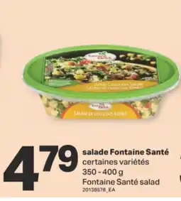 L'Intermarché SALADE FONTAINE SANTÉ, 350-400 G offer