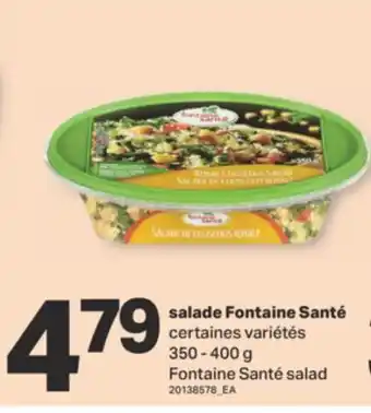 L'Intermarché SALADE FONTAINE SANTÉ, 350-400 G offer