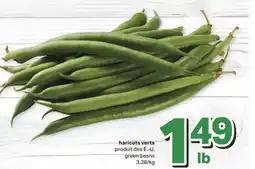 L'Intermarché HARICOTS VERTS offer