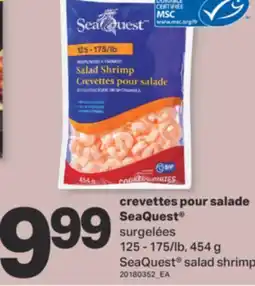 L'Intermarché CREVETTES POUR SALADE, 125 - 175/lb, 454 g offer