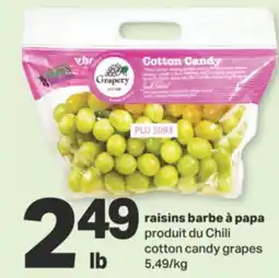 L'Intermarché RAISINS BARBE À PAPA offer